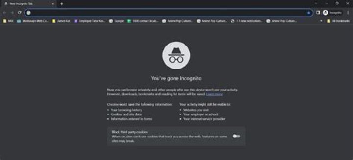 Does incognito mode hide from ISP?