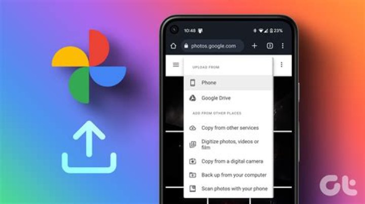 How do I upload photos to Google Drive with friends?