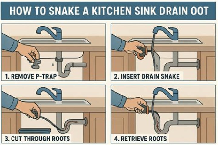 Question: Can You Snake A Kitchen Sink??