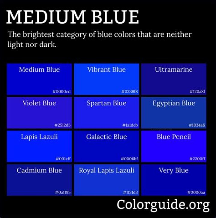 What is medium color?